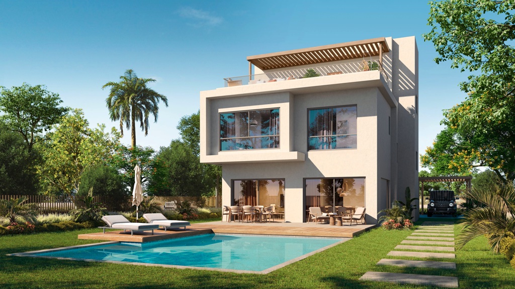 Makadina 4 Bedroom Standalone Villa B in Makadi | B-077