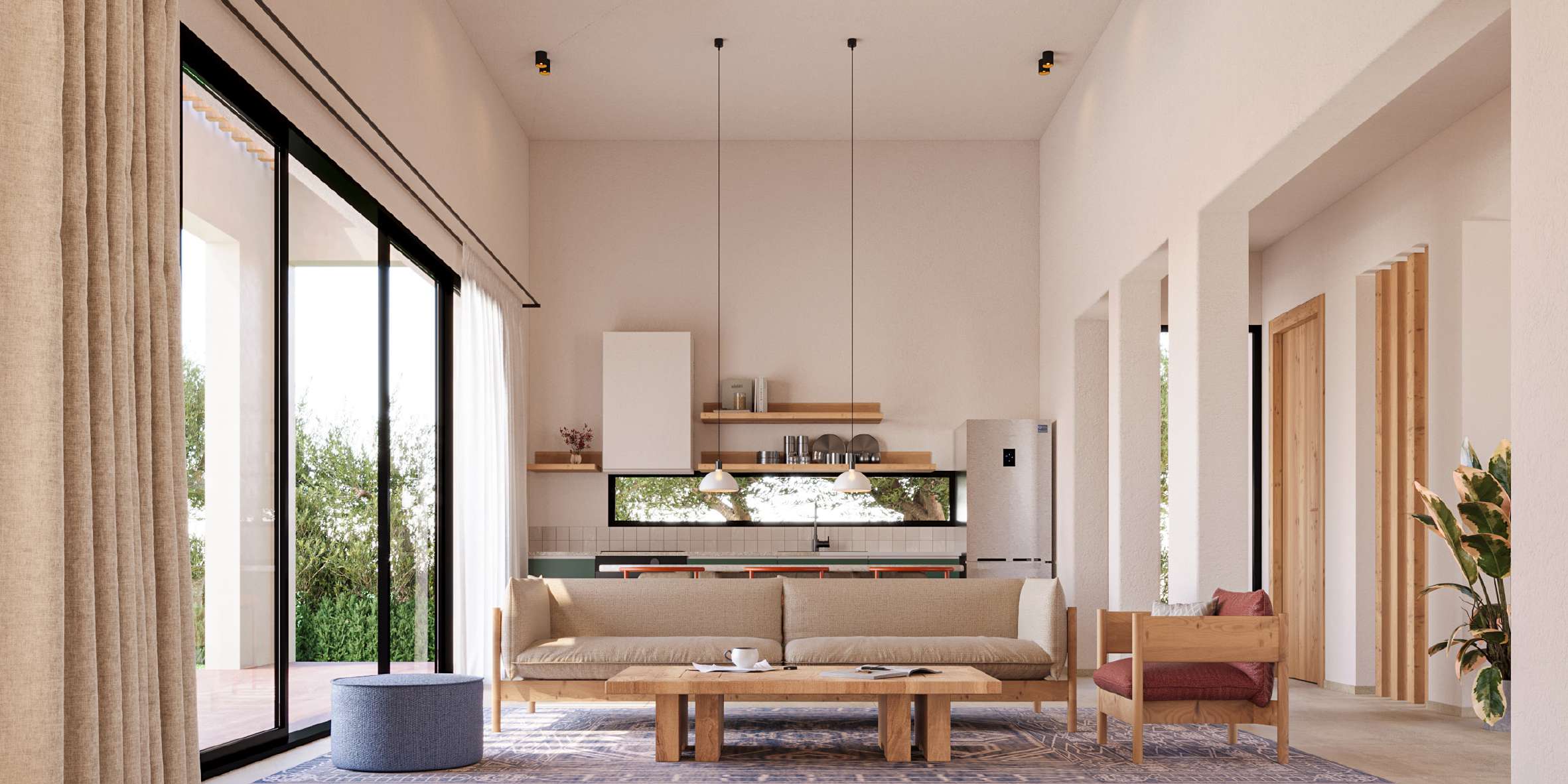 Siyal Makadi Makadi Heights three bedroom twin villa project illustration