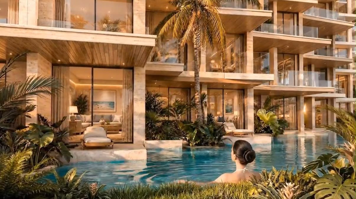 Sea Breeze Resort poolside apartments 2 bedroom apartment in Hurghada at Sea Breeze Resort