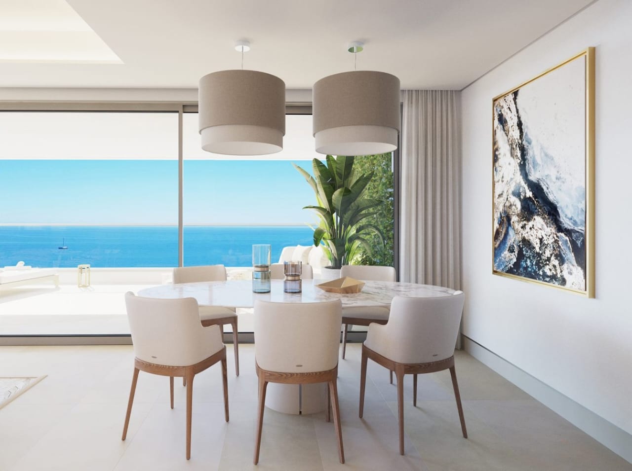 WhatsApp Image 2026-09-28 at 13.43.22 (4) Illustrative dining area in a Premier Beach apartment