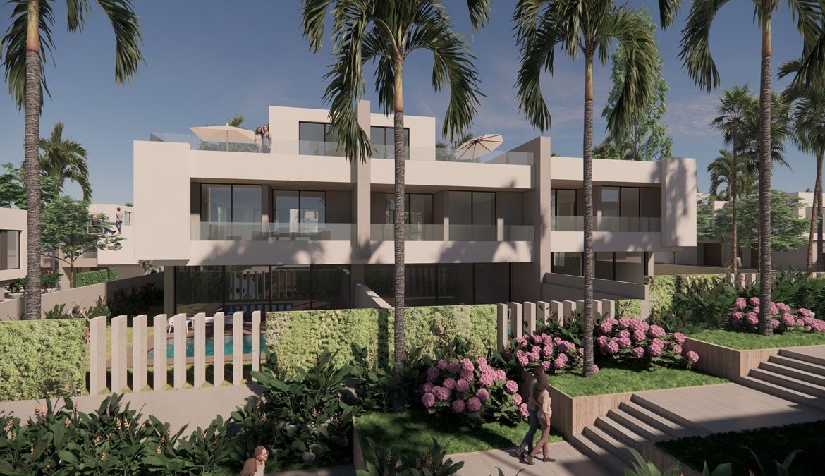 Il Bayou Sahl Hasheesh - Illustrative townhouse exterior
